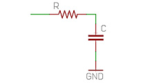 Passive RC low pass filters