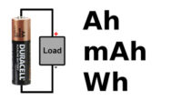 Amp-hour watt-hour battery capacity